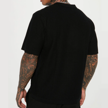Calloway Waffle Weave Polo Shirt
