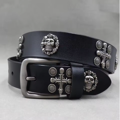 Mercer Studded Leather Belt