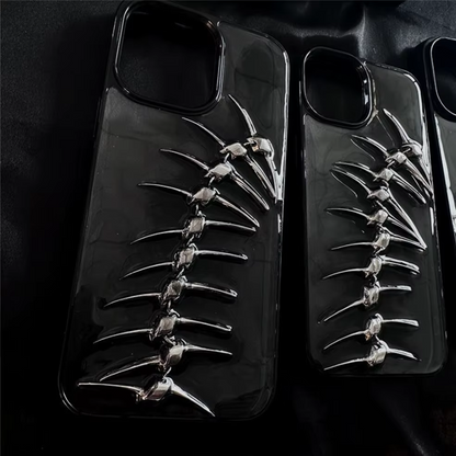 Chrome Spine iPhone Case
