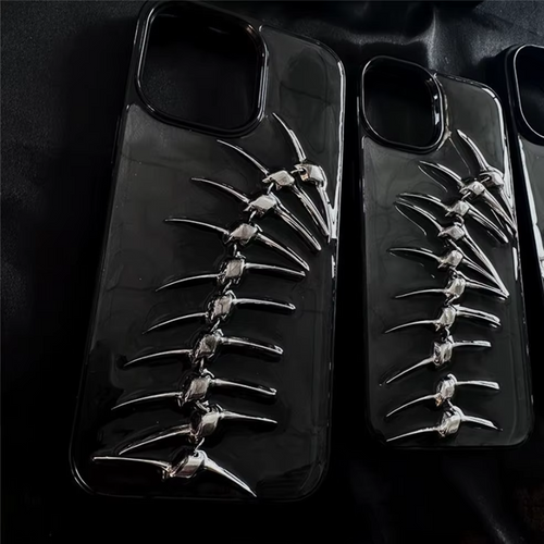 Chrome Spine iPhone Case