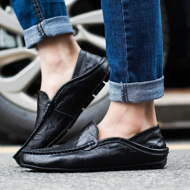 Marten Sterling Genuine Leather Loafers