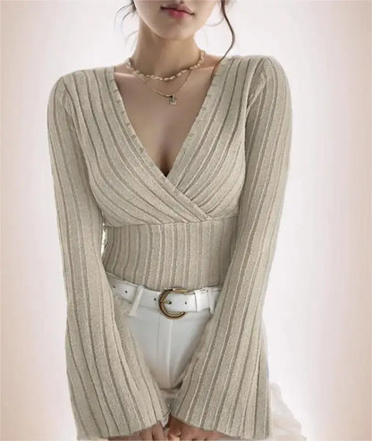 Esmeralda Wide-Sleeved Knit Top