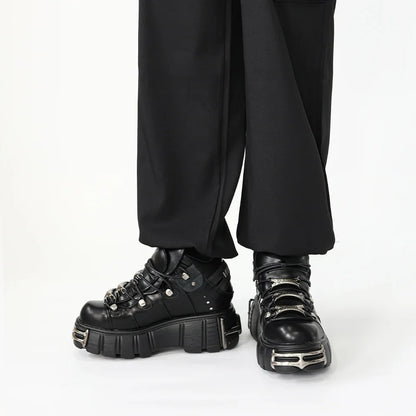 Rebel Rider Punk Ankle Shoes