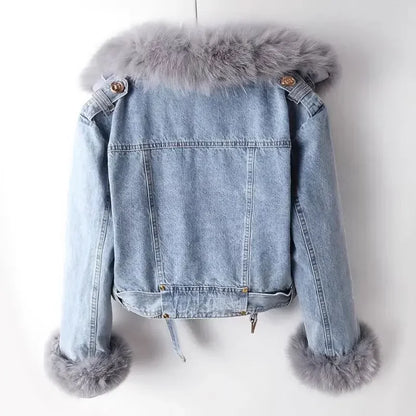 Delmare Fur-Trim Jacket