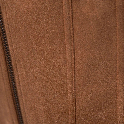 Hudson Suede Trucker Jacket