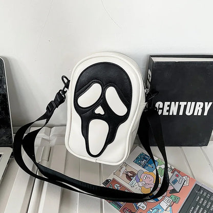 Scream Leather Crossbody Bag