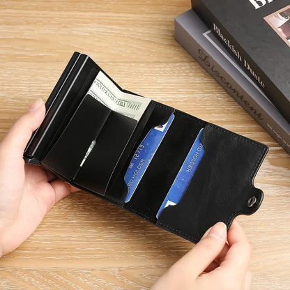 TitanGuard Leather Wallet