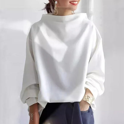 Hayden Oversized High-Collar Hoodie