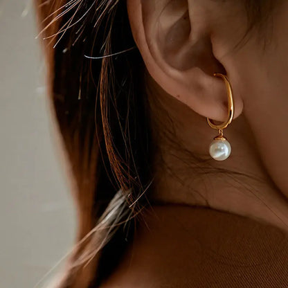 Monroe Baroque Cuff Earrings