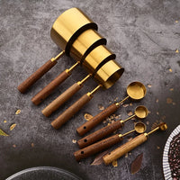 8Pcs Gold