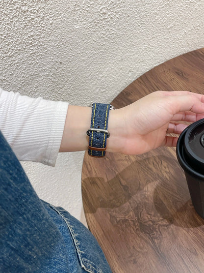 Denim Debut Apple Watch Strap
