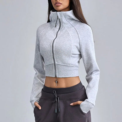 ZenCore Cropped Zip-up Hoodie VIP