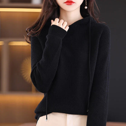 Fiona 100% Merino Wool Hoodie