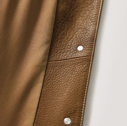 Dax Moto Leather Lapel Jacket