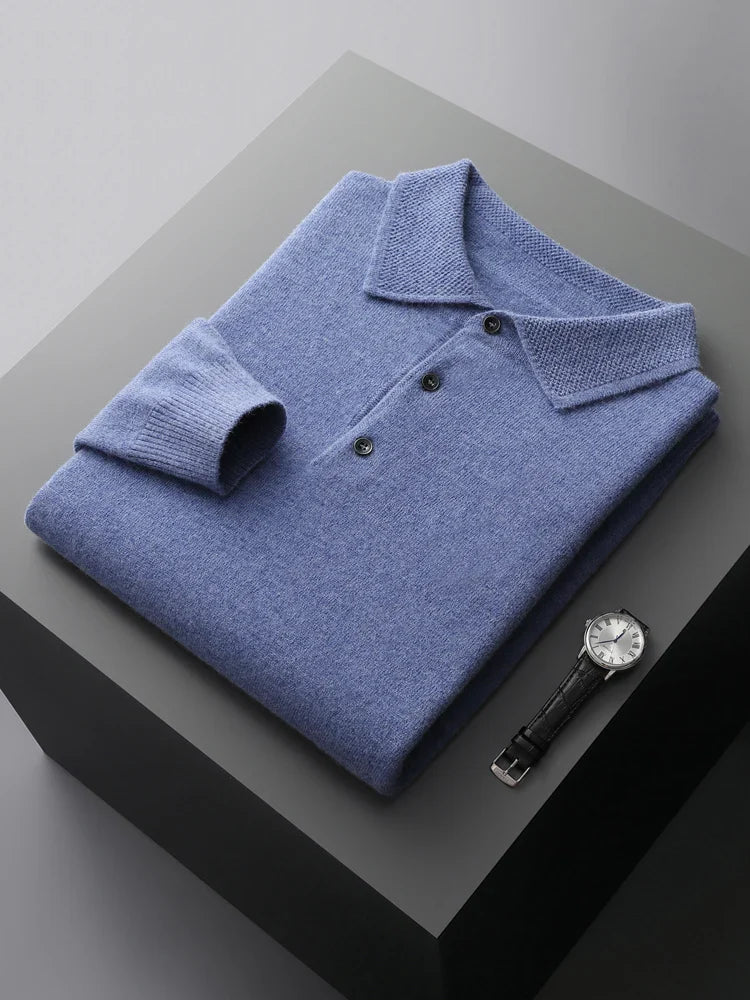 Cambridge 100% Merino Wool Polo