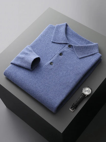 Cambridge 100% Merino Wool Polo