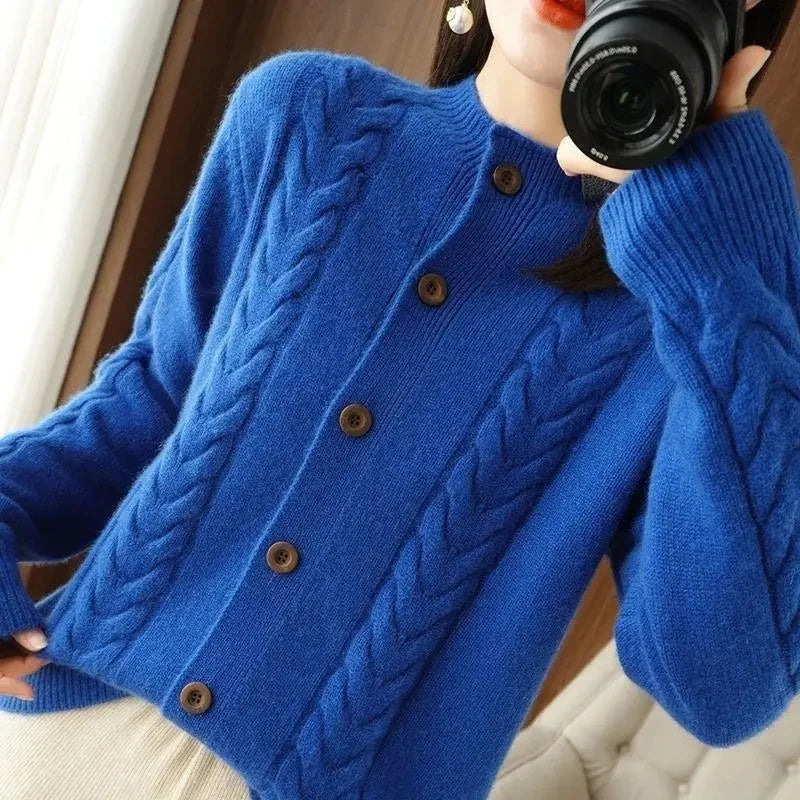 Nella Cable Knit Cardigan