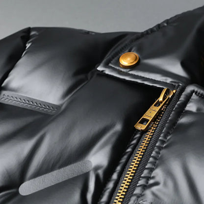 Goldmere Duck Down Moto Jacket