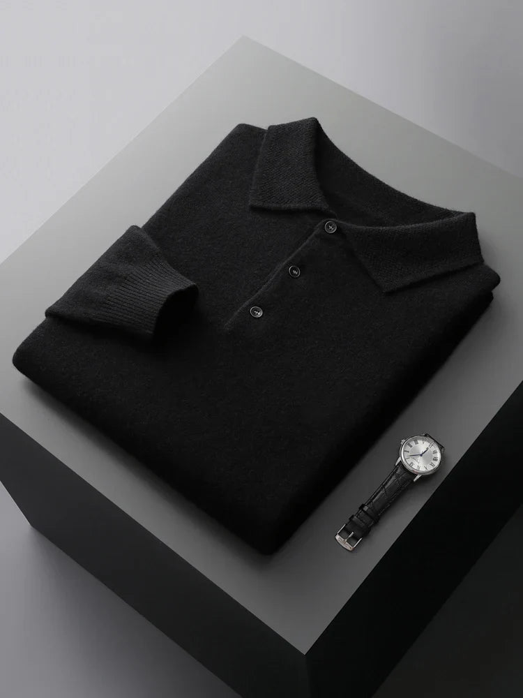 Cambridge 100% Merino Wool Polo
