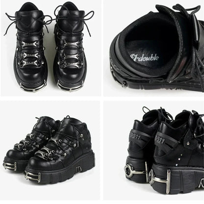 Rebel Rider Punk Ankle Shoes