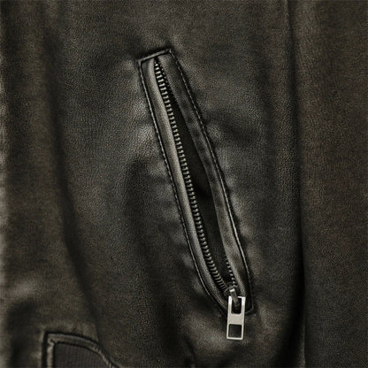 Cityscape Leather Jacket