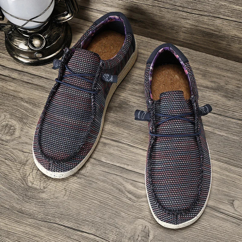 Corvan Textured Canvas Sneakers