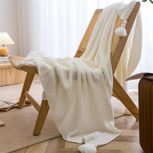 Nordknit Tassle Blanket