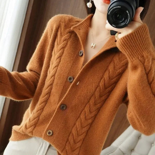 Nella Cable Knit Cardigan