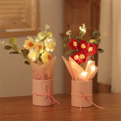Velmora Knitted Flower Bouquet