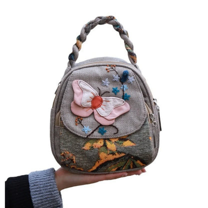 Mariposa Petal Handwoven Bag