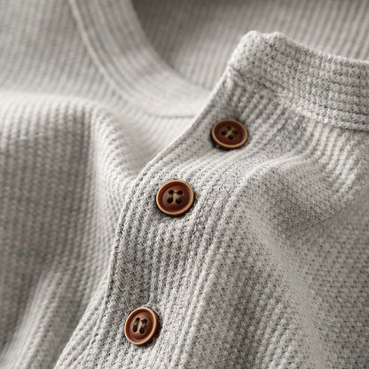 Coleman Waffle-Knit Long Sleeve