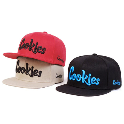 Cookies Embroidered Snapback Hat