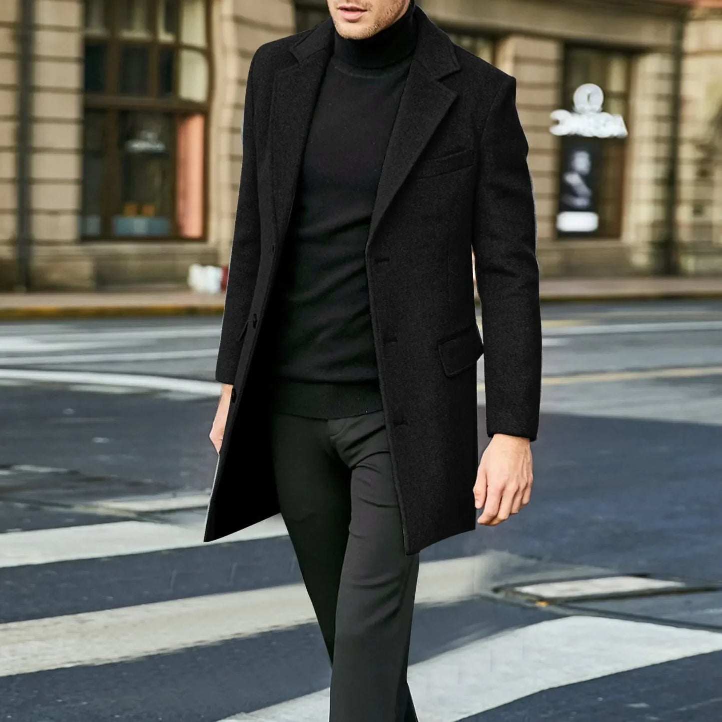 London Exchange Wool Coat