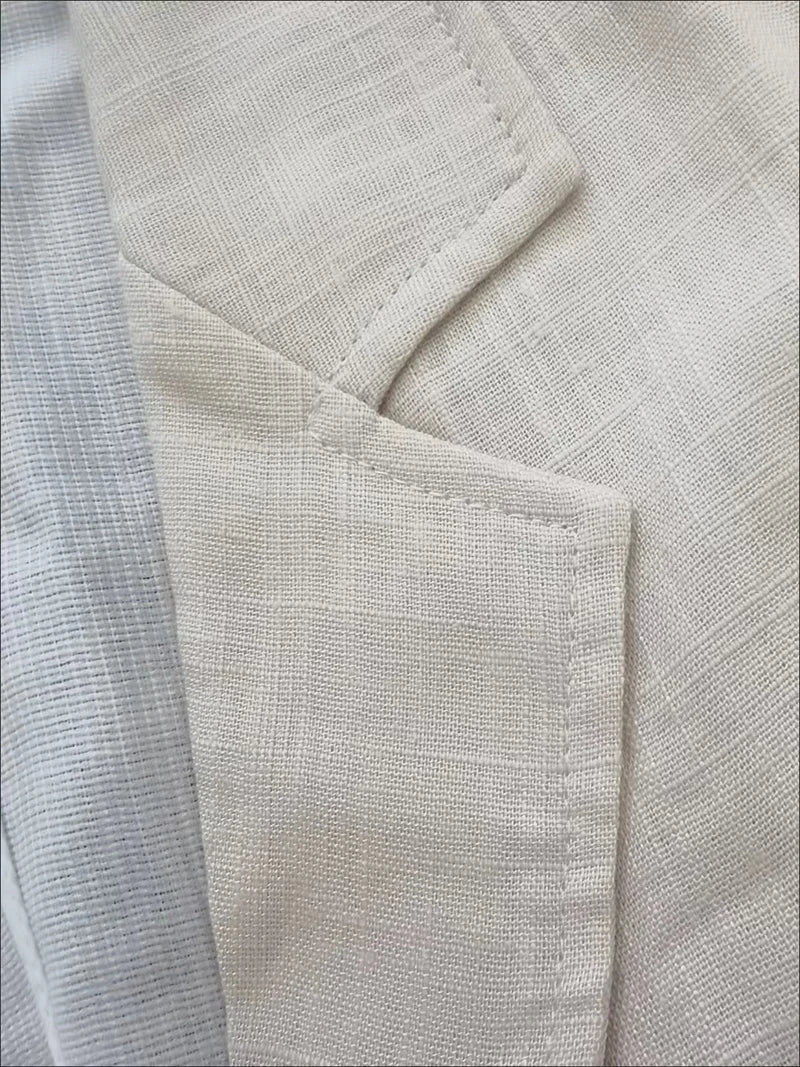 Hollis Vintage-Wash Cotton Blazer