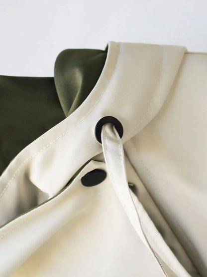 Everly Layered Panel Windbreaker