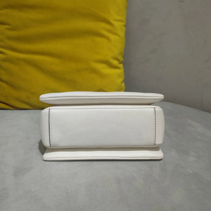 Luxe Rivet Leather Crossbody Bag