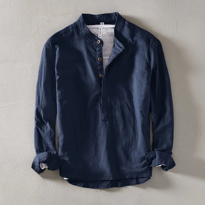Ren Minimal Linen Shirt