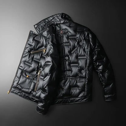 Goldmere Duck Down Moto Jacket