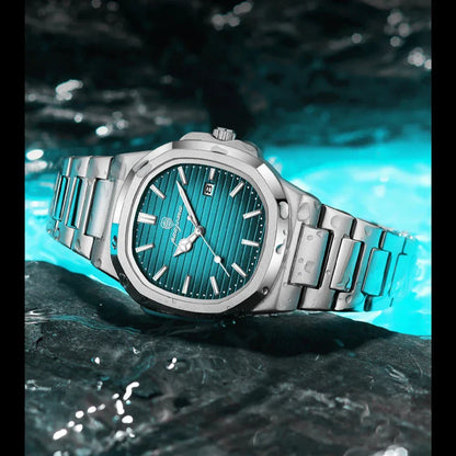 Casvian Foundation: Stainless Steel Watch