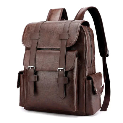 Nomad Retro Leather Backpack