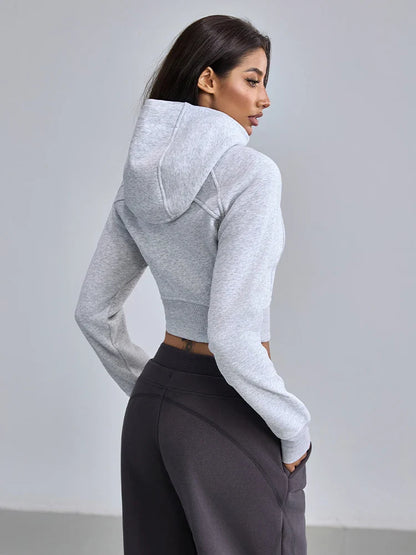 ZenCore Cropped Zip-up Hoodie VIP