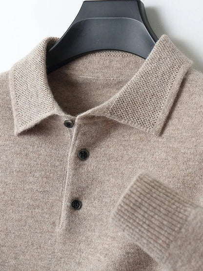 Cambridge 100% Merino Wool Polo