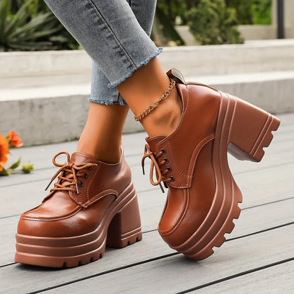 Belle Versaille Platform Oxfords
