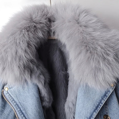 Delmare Fur-Trim Jacket