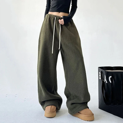 Elena Rose Sherpa Sweatpants
