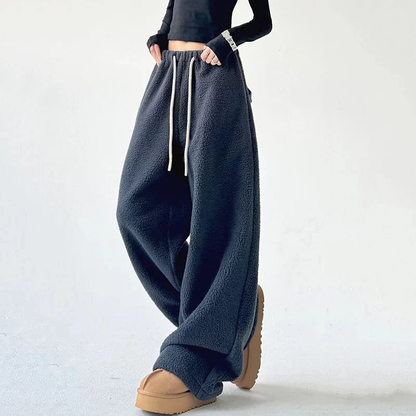 Elena Rose Sherpa Sweatpants