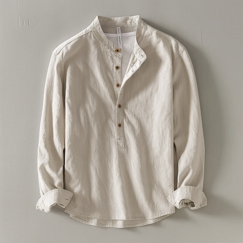 Ren Minimal Linen Shirt